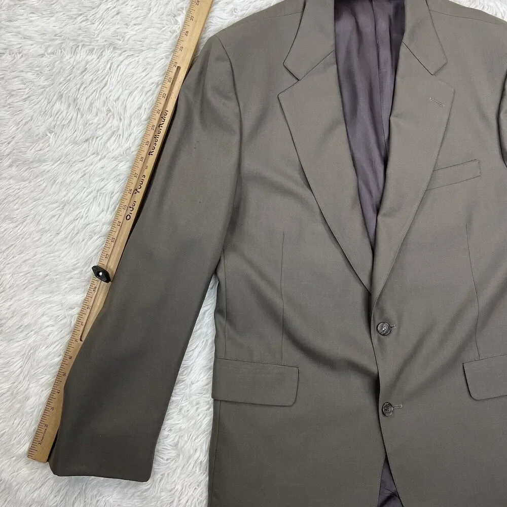 Vintage‎ Brooks Brothers Blazer Pants Suit Made in USA Size 43 Long/34x29 Set
